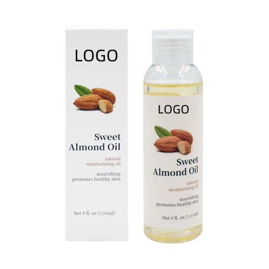 Private Label von Thailand Skin Pure Sweet Almond Organic Carrier Oil Bulk